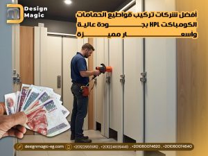 أفضل شركات تركيب قواطيع الحمامات الكومباكت HPL بجودة عالية وأسعار مميزة
